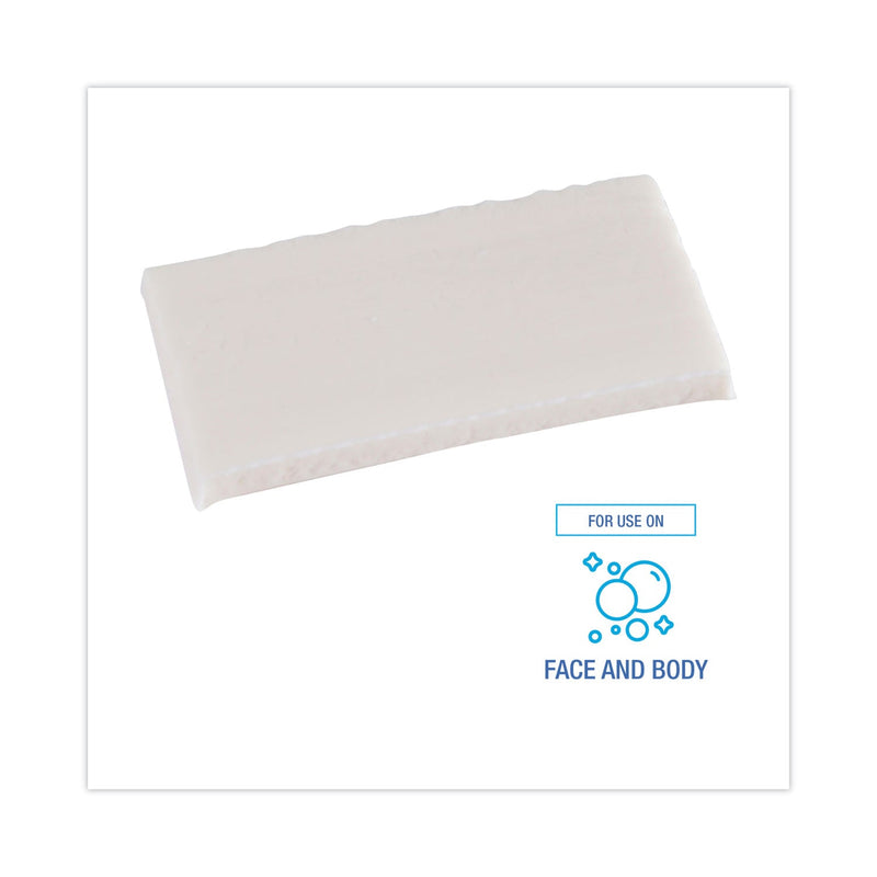 Boardwalk Face and Body Soap, Flow Wrapped, Floral Fragrance, # 1 1/2 Bar, 500/Carton