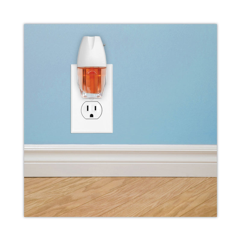 BRIGHT Air Electric Scented Oil Air Freshener Refill, Hawaiian Blossoms and Papaya, 0.67 oz Bottle, 5/Pack