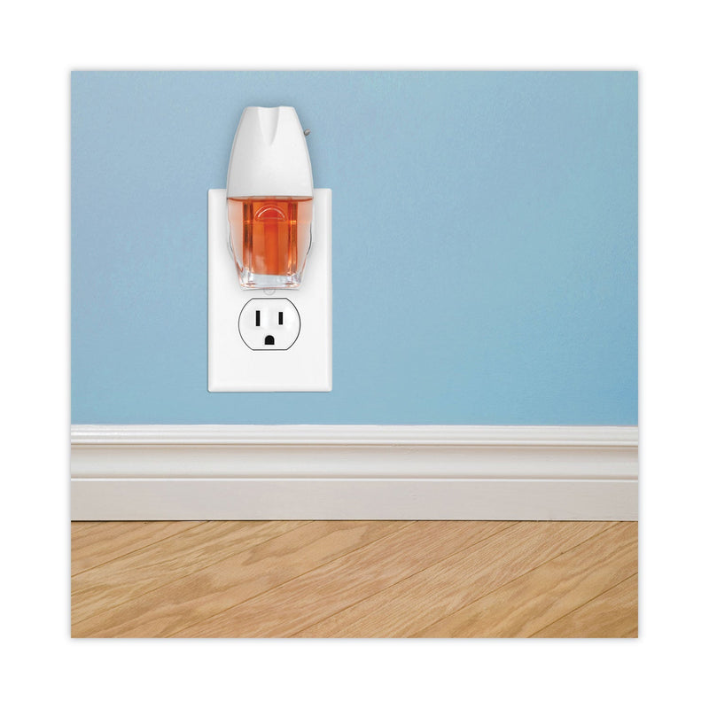 BRIGHT Air Electric Scented Oil Air Freshener Refill, Hawaiian Blossoms and Papaya, 0.67 oz Bottle, 5/Pack, 6 Pack/Carton