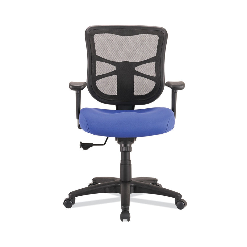 Alera Elusion Series Mesh Mid-Back Swivel/Tilt Chair, Supports Up to 275 lb, 17.9" to 21.8" Seat Height, Navy Seat