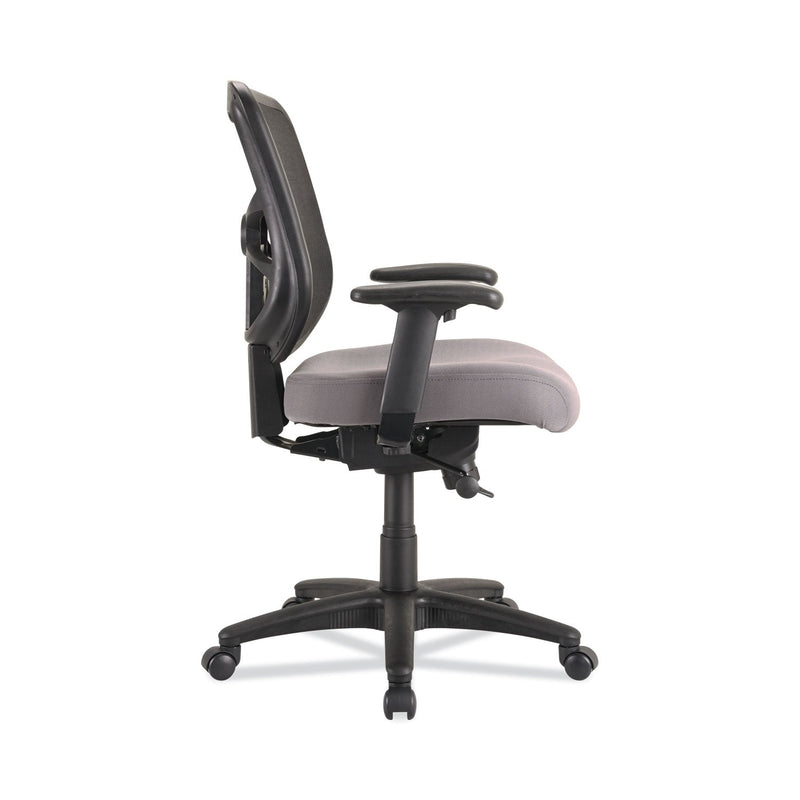 Alera Elusion Series Mesh Mid-Back Swivel/Tilt Chair, Supports Up to 275 lb, 17.9" to 21.8" Seat Height, Gray Seat