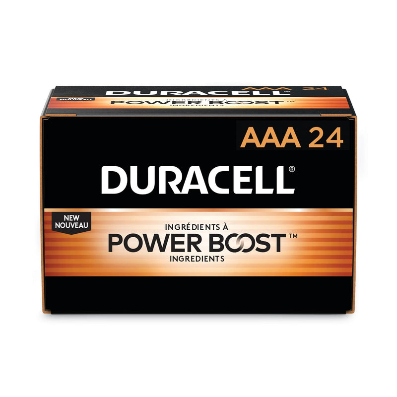 Duracell Power Boost CopperTop Alkaline AAA Batteries, 24/Box