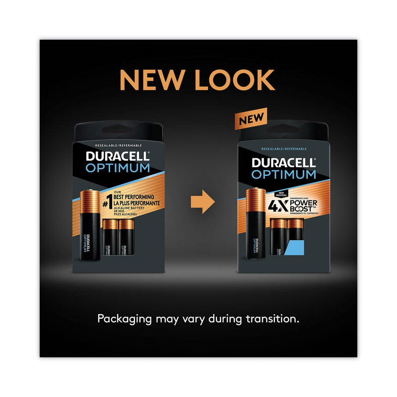 Duracell Optimum Alkaline AAA Batteries, 8/Pack