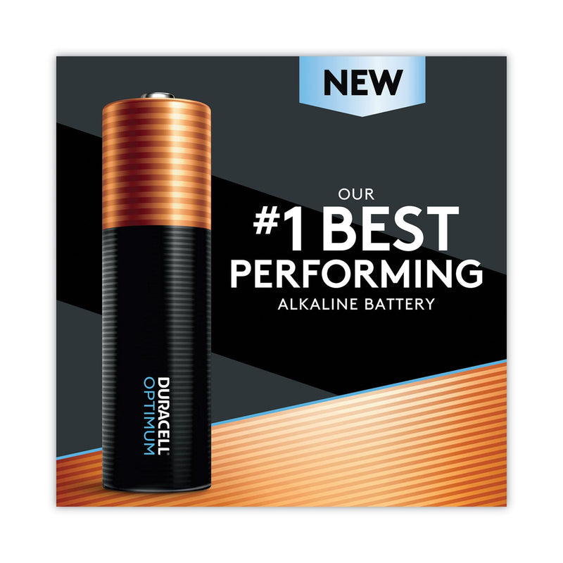 Duracell Optimum Alkaline AA Batteries, 18/Pack