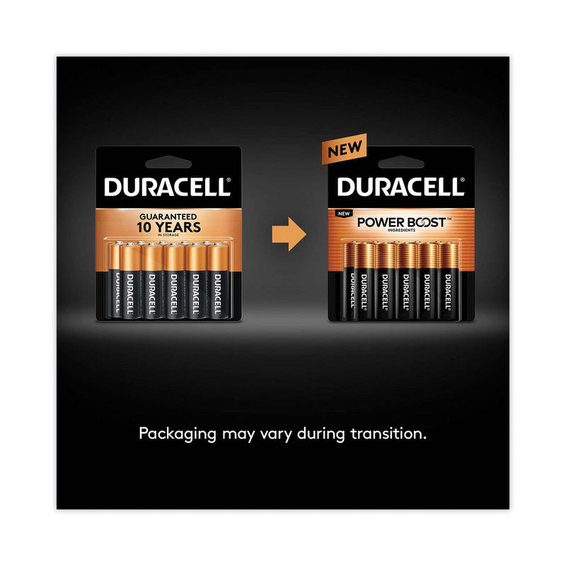Duracell Power Boost CopperTop Alkaline AAA Batteries, 12/Pack