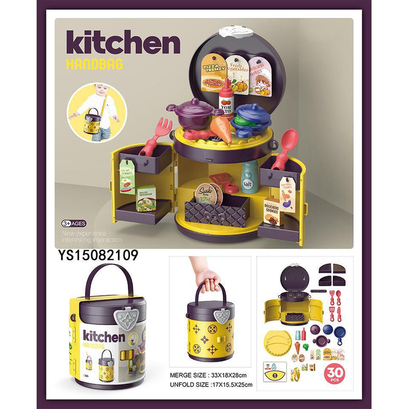 Handheld Bucket Scene Themed Toy Set