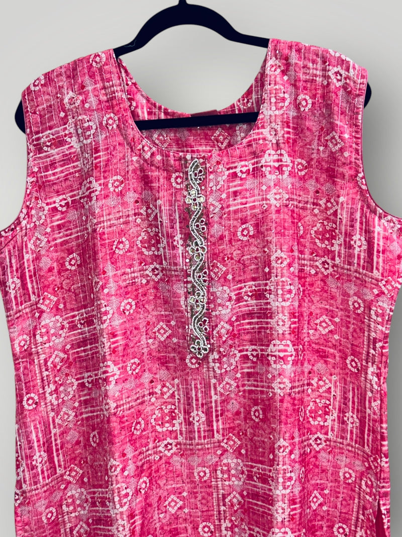 Georgette kurti with full lining | plus size kurti