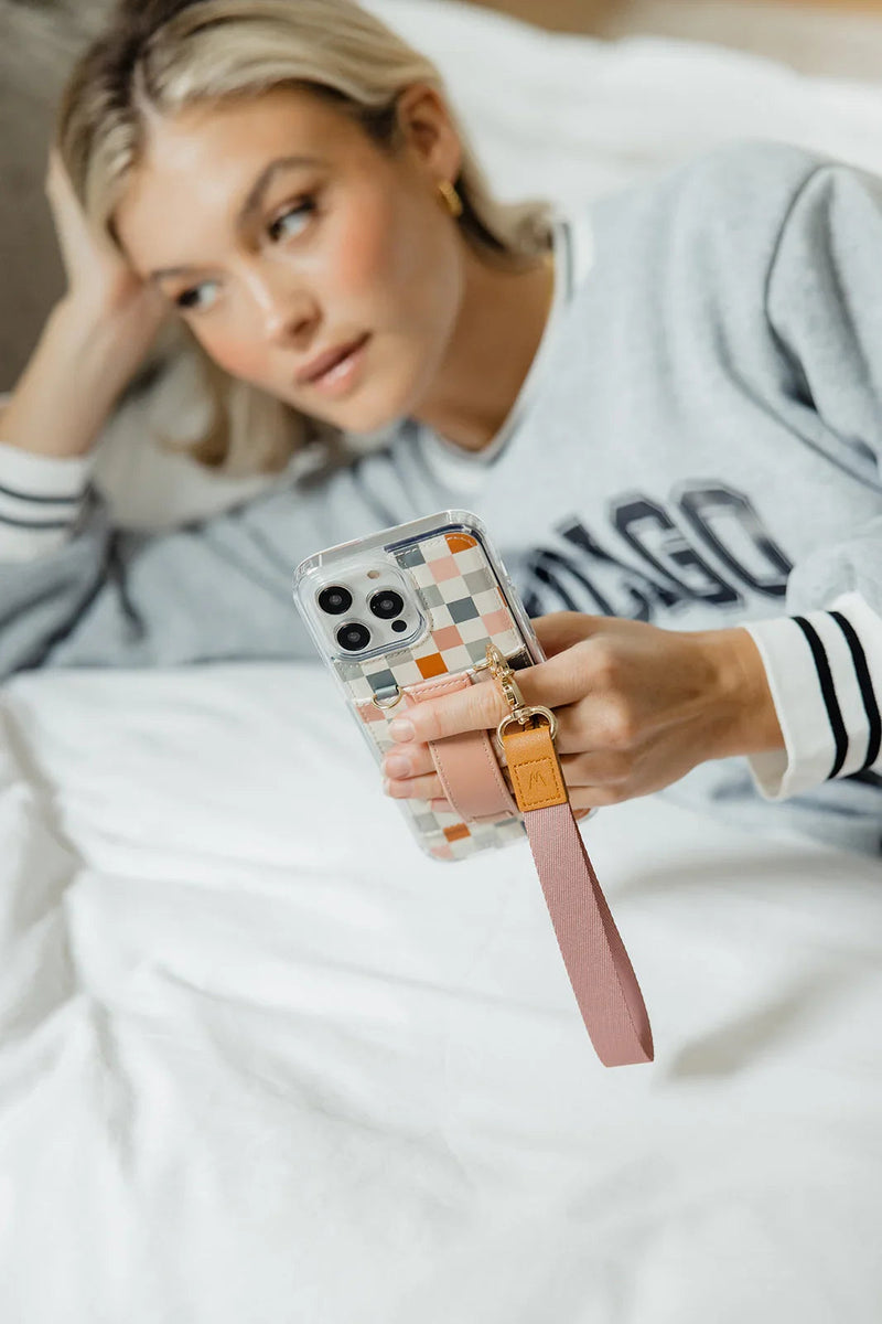 Pretty in Pink Wrist Lanyard