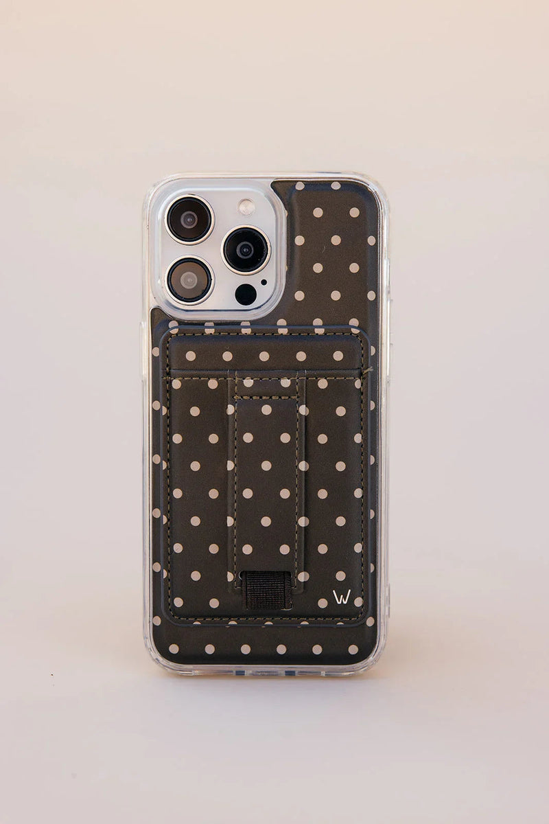 Cocoa Dot Magnetic Wallet