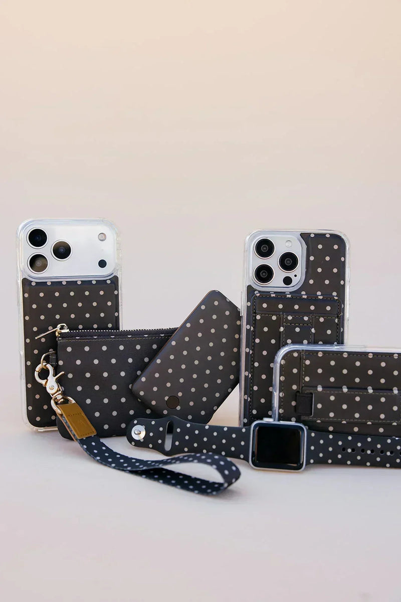Cocoa Dot Magnetic Wallet