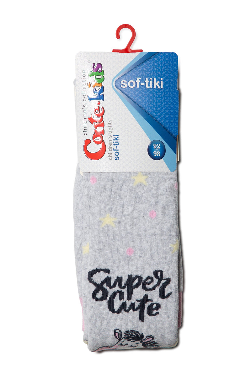 Conte-Kids Cotton Terry Tights - Sof-Tiki 521