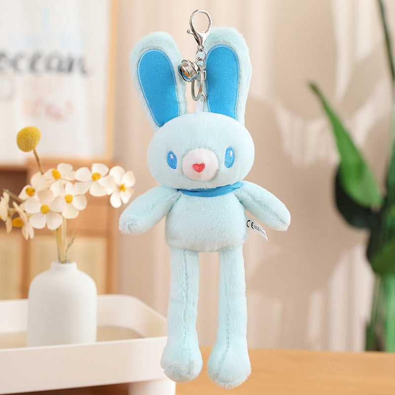 Dopamine-themed Bunny Toy For Your Backpack