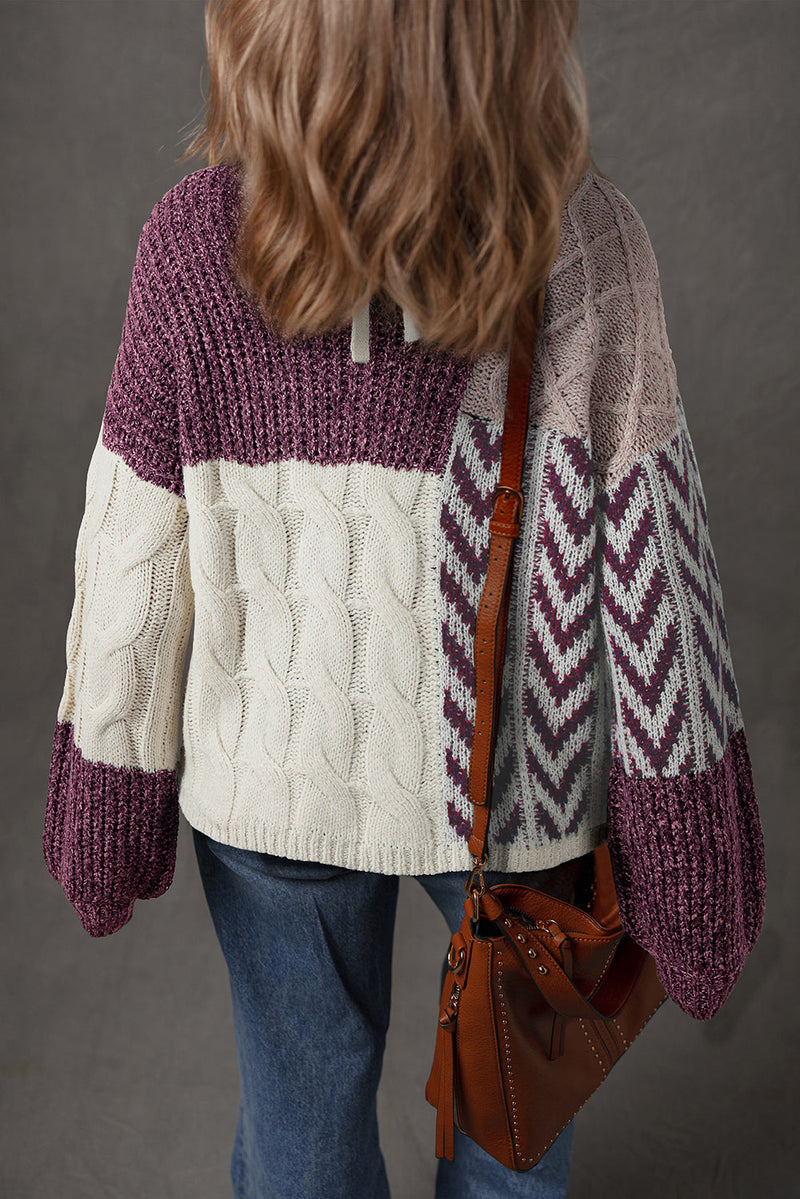 Elliott Back Loose Fit Sweater
