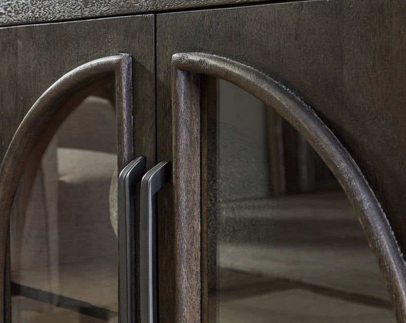 Dreley - Accent Cabinet - Grayish Brown