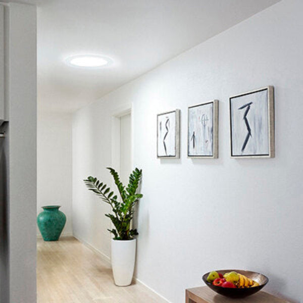 VELUX Low Profile Rigid Sun Tunnel® Skylight, Acrylic Dome, Solar Night Light