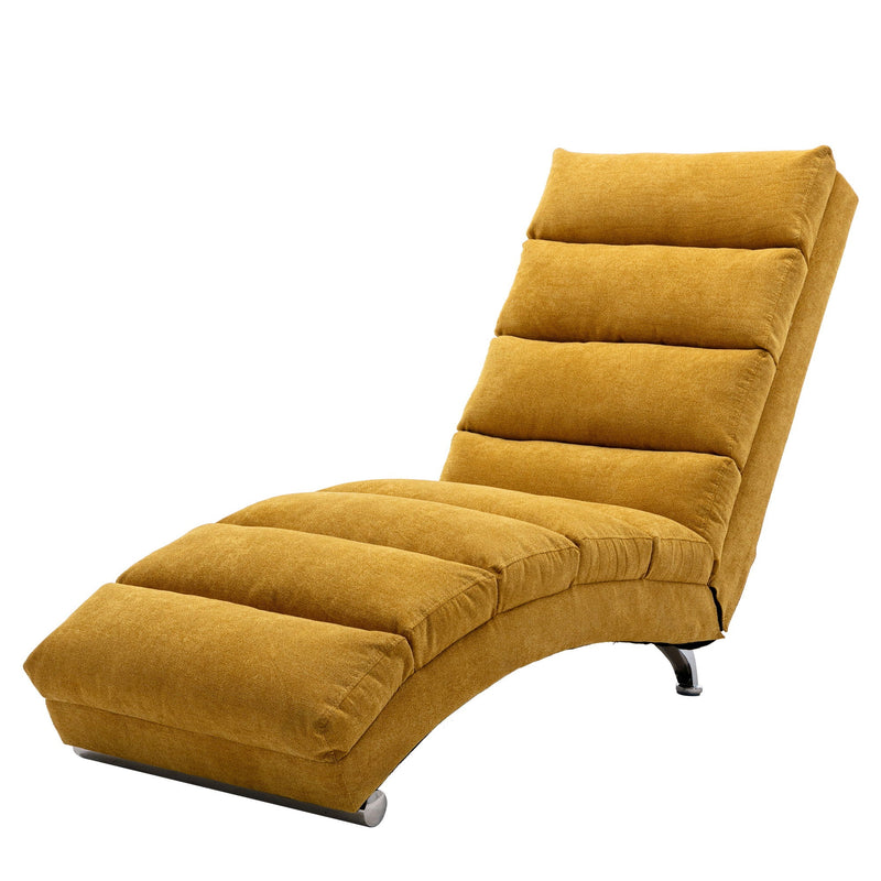 Massage Chaise Lounge Indoor With Remote Control, Ergonomic Electric Massage Lounger