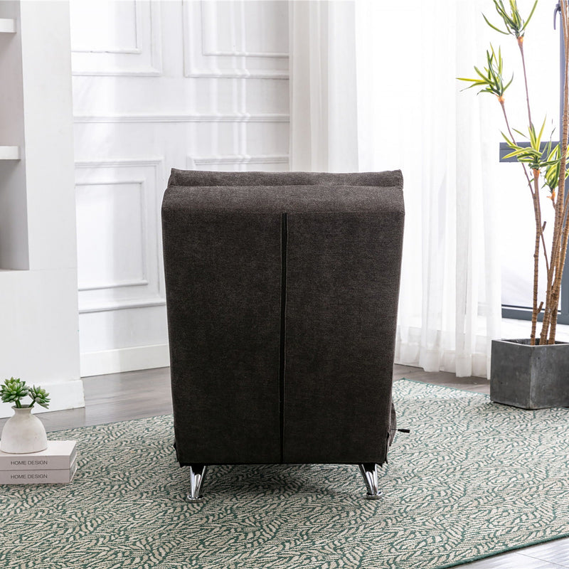 Massage Chaise Lounge Indoor With Remote Control, Ergonomic Electric Massage Lounger