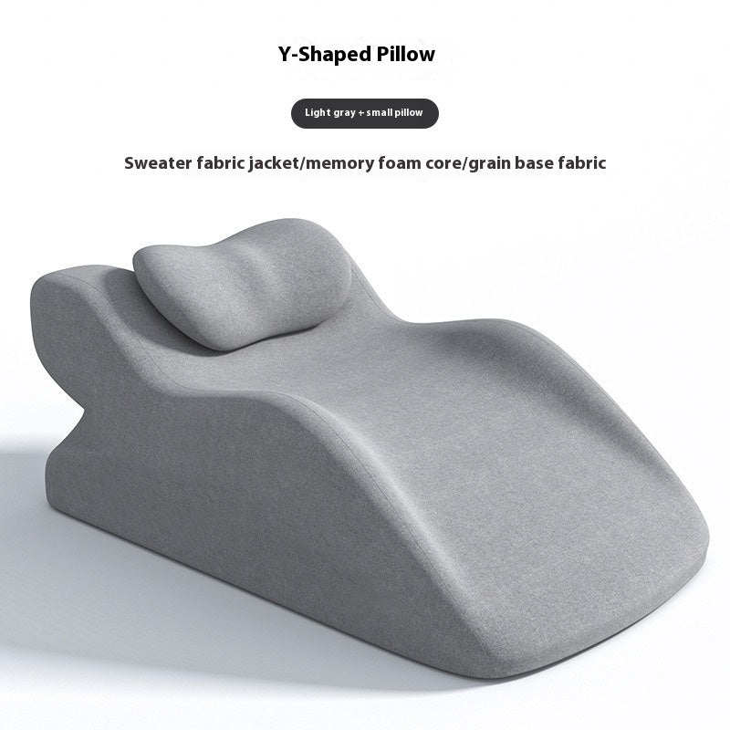 Memory Foam Ergonomic Pillow – Decompression & Lower Limb Support