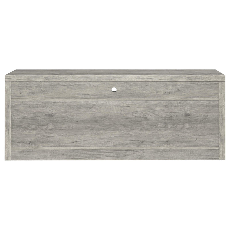 Burke 3-piece 59-inch TV Entertainment Center Grey Driftwood