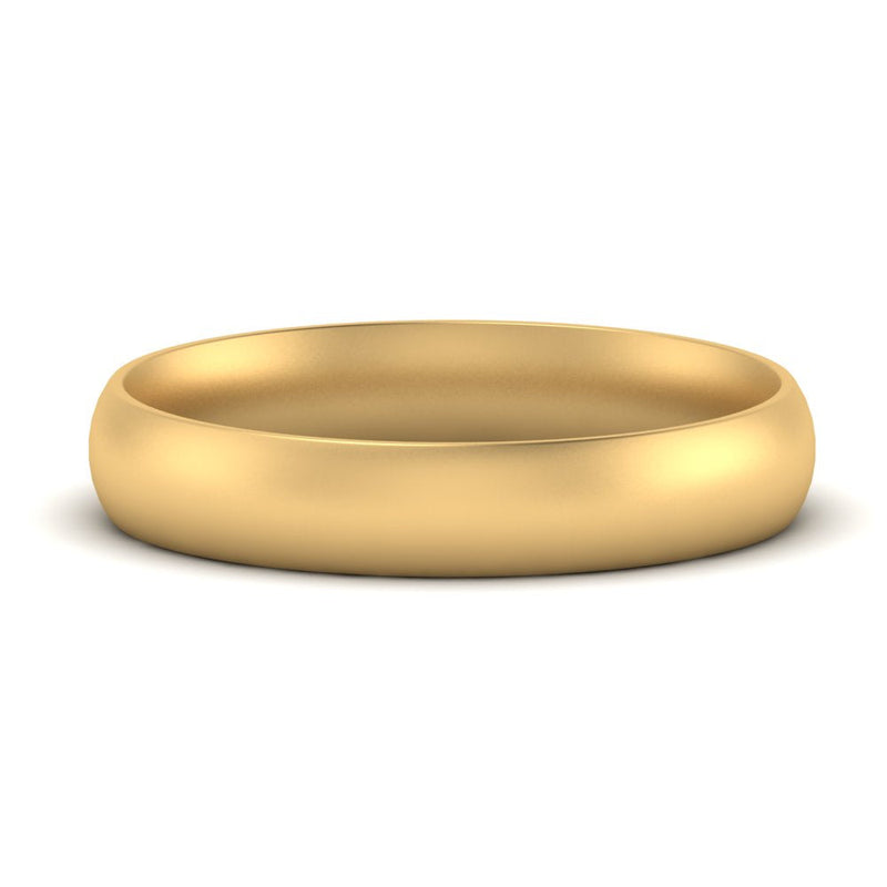 Comfort Fit Mens Wedding Band