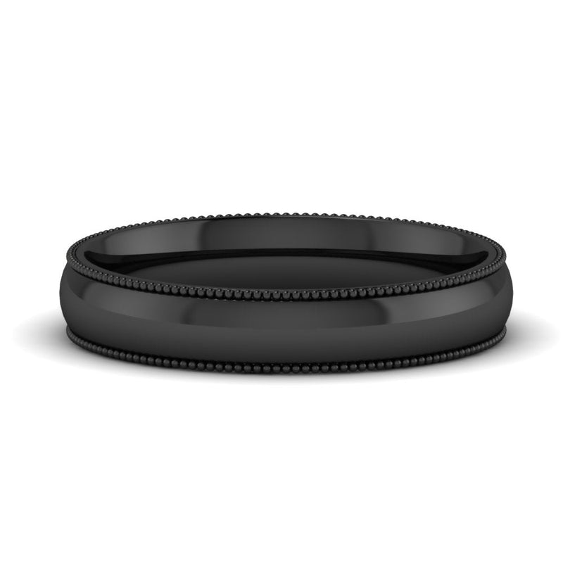Comfort Fit Wedding Band Milgrain Edge