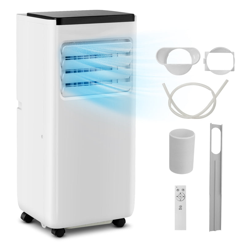 10000 BTU Portable Air Conditioner with Remote Control Cools up to 350 Sq.Ft