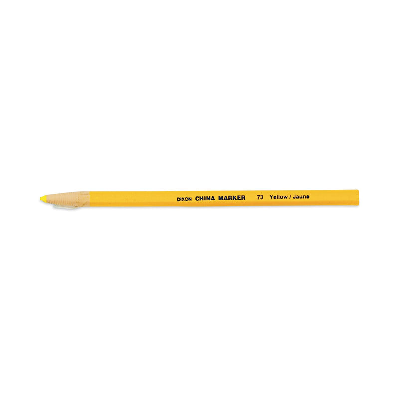 Dixon China Marker, Yellow, Dozen
