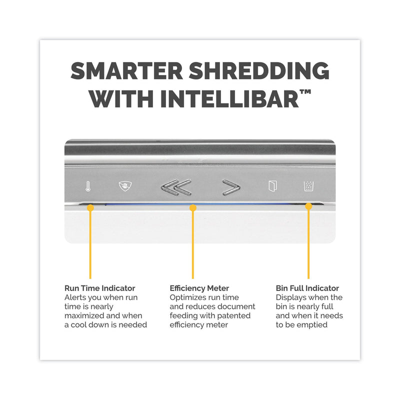 Fellowes Powershred LX210 Micro-Cut Shredder, 16 Manual Sheet Capacity, White