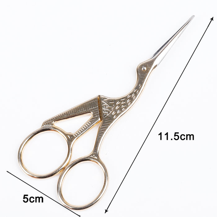 Embroidery Cross Crane Scissors