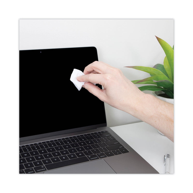 Read Right OneStep Screen Cleaner, 5 x 5, 24/Box