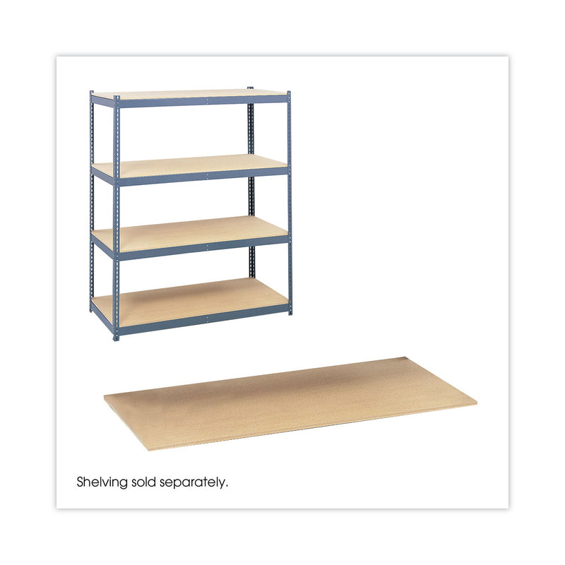 Safco Particleboard Shelves for Steel Pack Archival Shelving, 69w x 33d x 84w, Box of 4