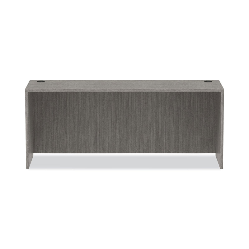 Alera Valencia Series Credenza Shell, 70.88w x 23.63d x 29.5h, Gray
