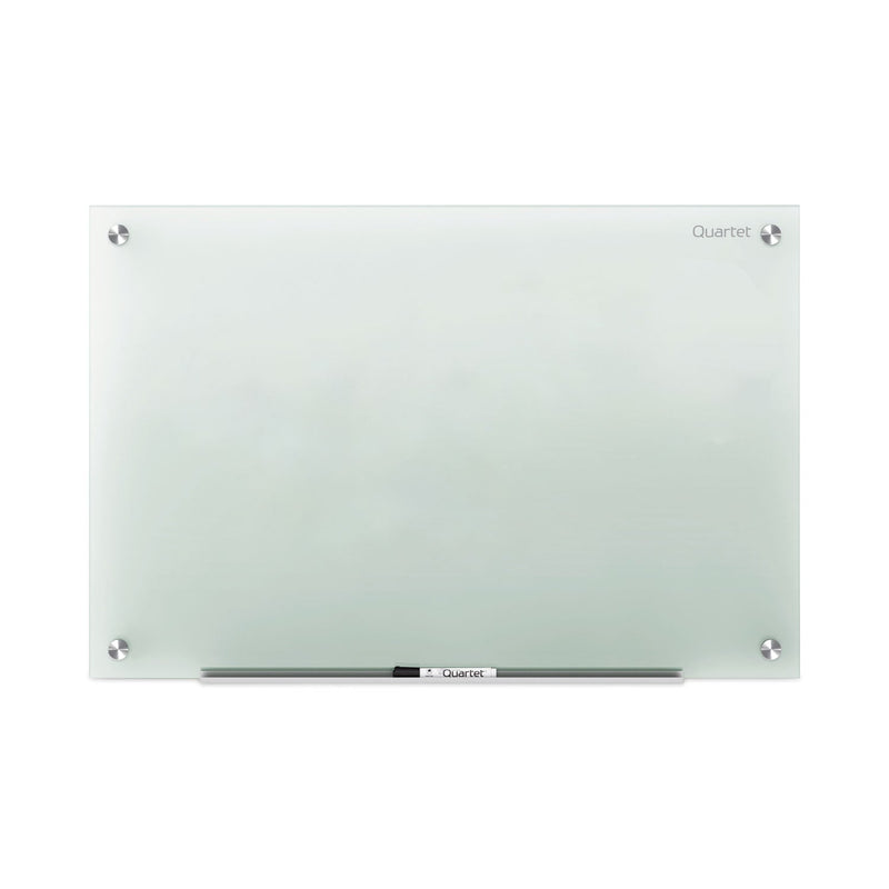 Quartet Infinity Glass Marker Board, Frosted, 72 x 48