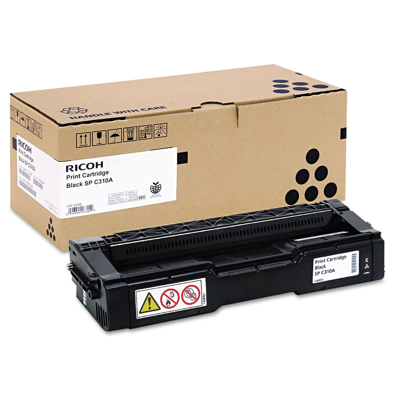 Ricoh 406344 Toner, 2,500 Page-Yield, Black