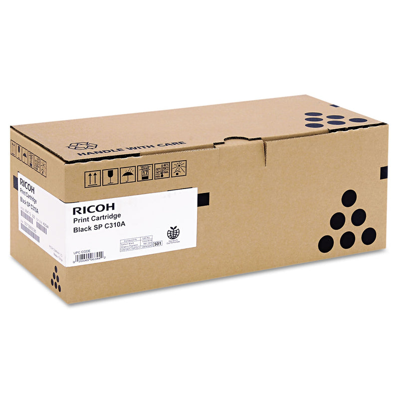 Ricoh 406344 Toner, 2,500 Page-Yield, Black