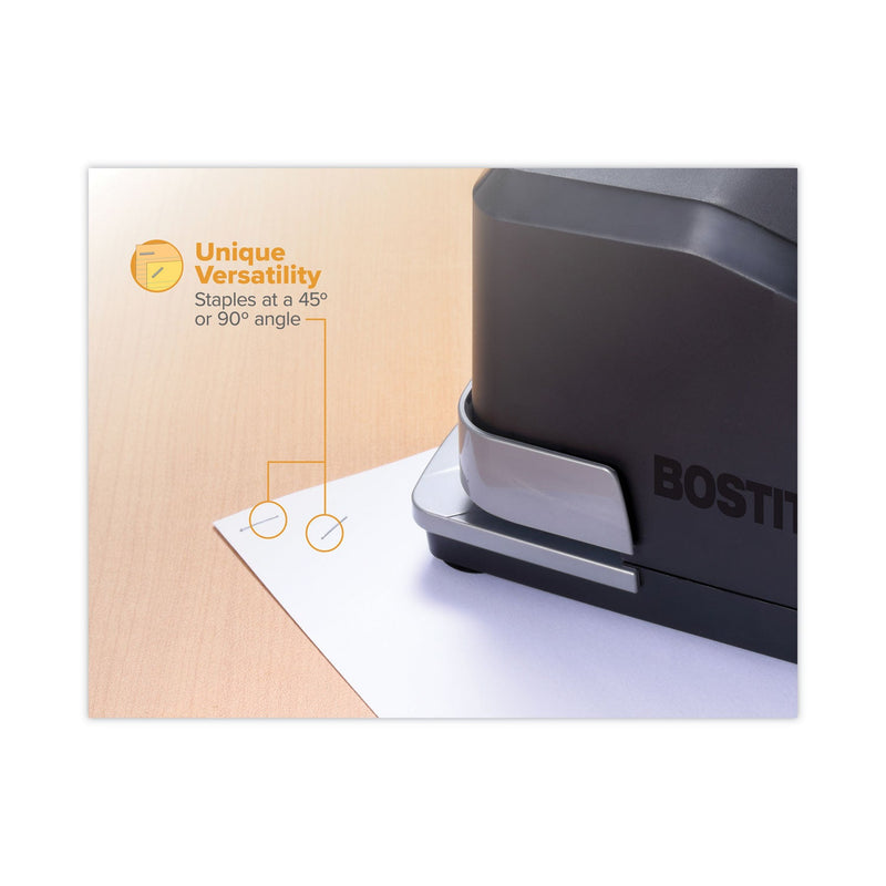 Bostitch B8 Impulse 45 Electric Stapler, 45-Sheet Capacity, Black