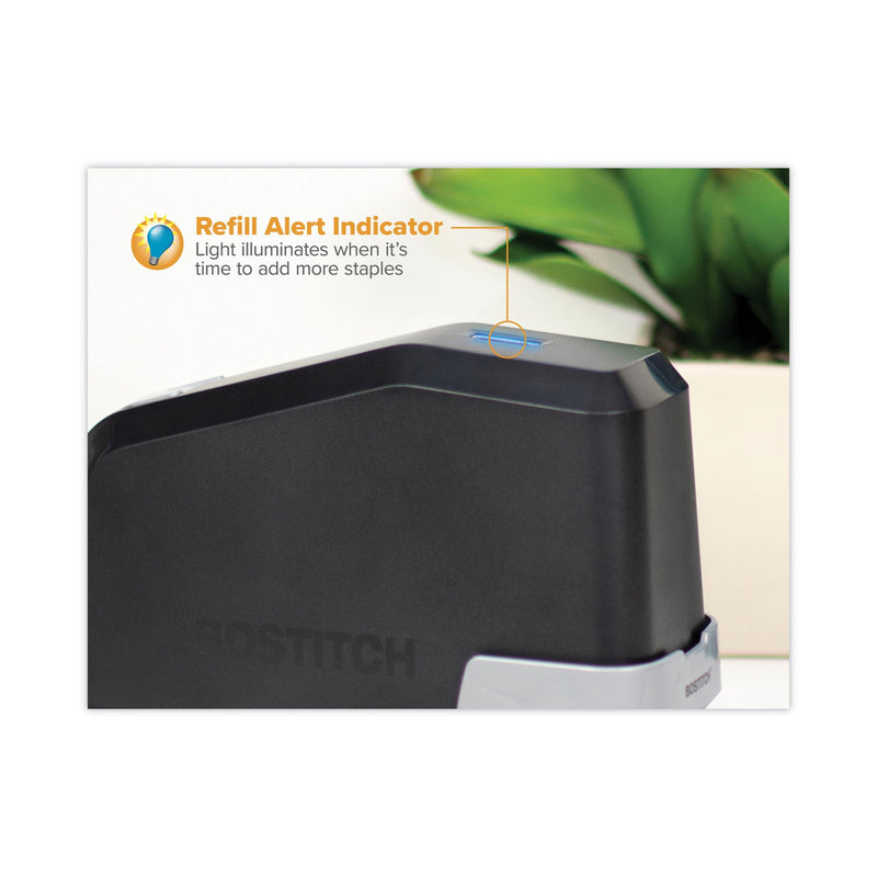 Bostitch B8 Impulse 45 Electric Stapler, 45-Sheet Capacity, Black