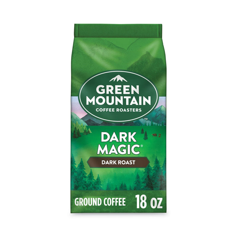 Green Mountain Coffee Dark Magic Ground Coffee, 18 oz Bag