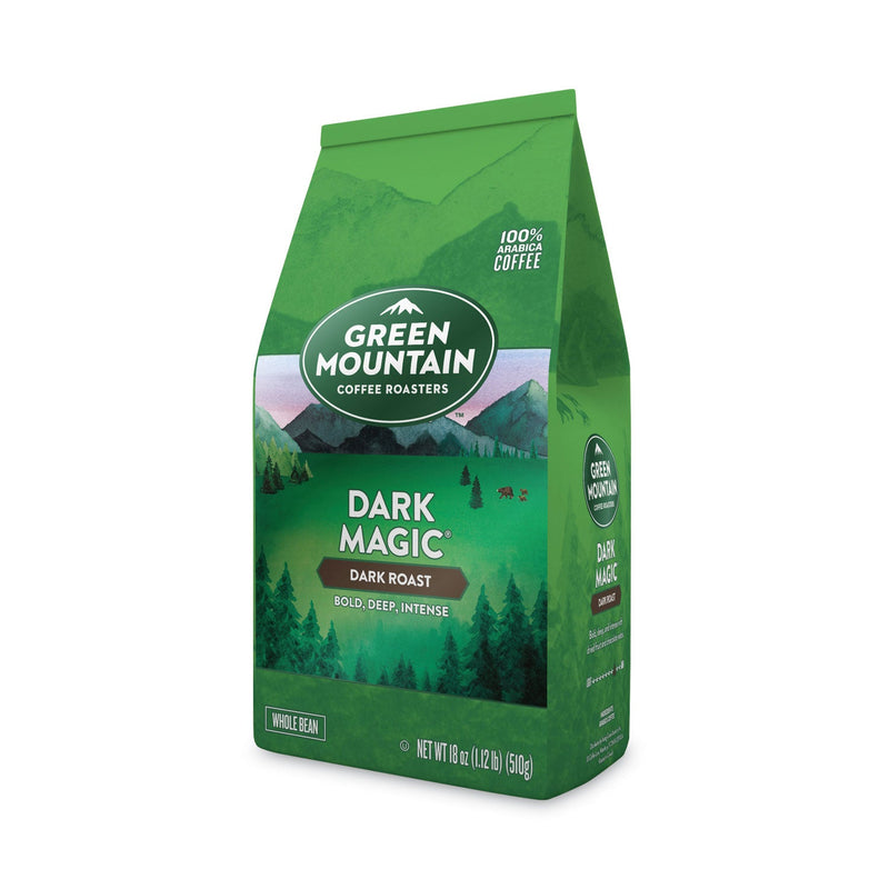 Green Mountain Coffee Dark Magic Whole Bean Coffee, 18 oz Bag