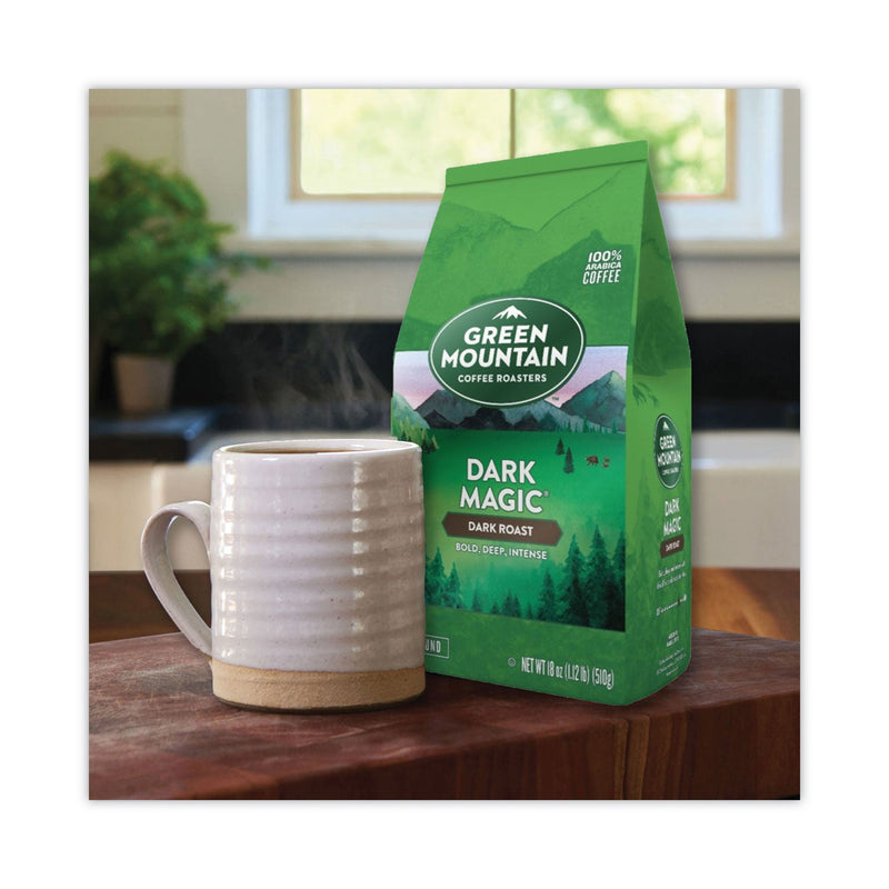 Green Mountain Coffee Dark Magic Whole Bean Coffee, 18 oz Bag
