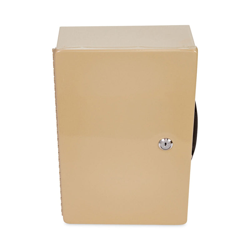 CONTROLTEK Heavy Duty Fire Retardant Box, 1 Compartment, 12.75 x 8.25 x 4, Sand