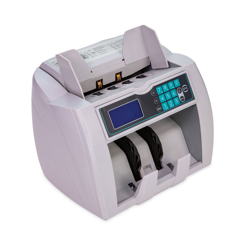 CONTROLTEK Bill Counter, 1,900 Bills/min, 10 x 13.6 x 11.6, White