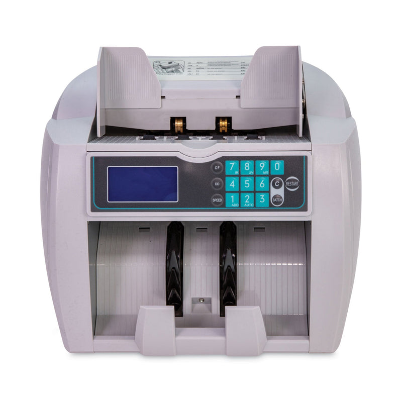 CONTROLTEK Bill Counter, 1,900 Bills/min, 10 x 13.6 x 11.6, White