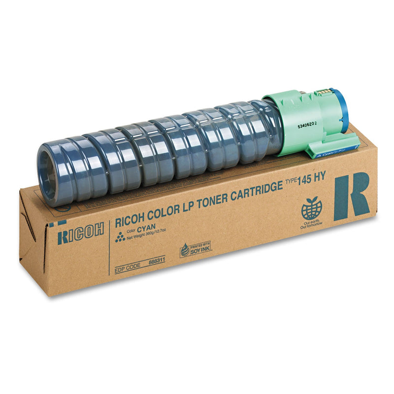 Ricoh 888311 High-Yield Toner, 15,000 Page-Yield, Cyan
