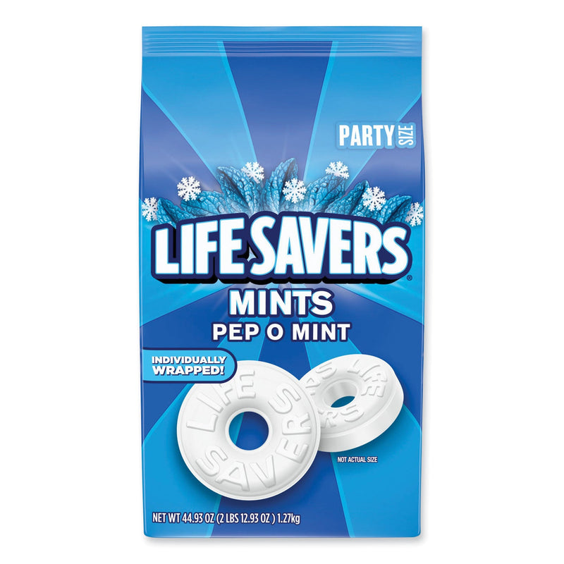 LifeSavers Hard Candy Mints, Pep-O-Mint, 44.93 oz Bag