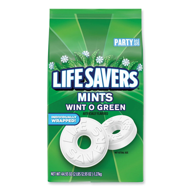 LifeSavers Hard Candy Mints, Wint-O-Green, 44.93 oz Bag