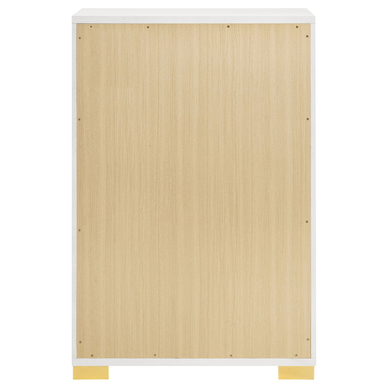 Marceline 5-drawer Bedroom Chest White