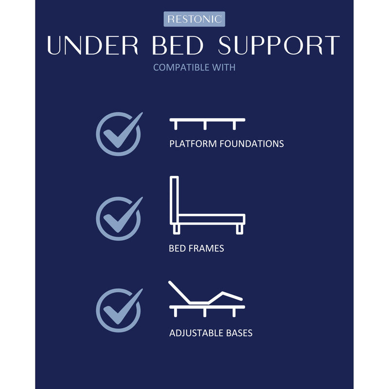Comfort Care - 9" 2 Sided Foam Core Mattress, Medium Comfort