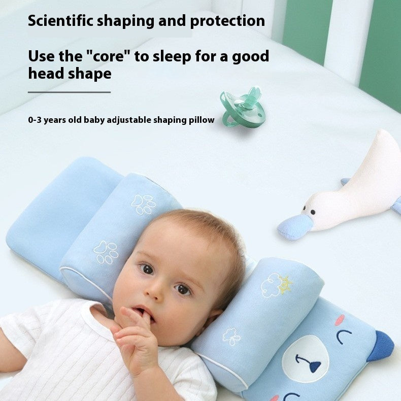 Baby Shaping Pillow – Breathable Ventilated Head Support Cushion