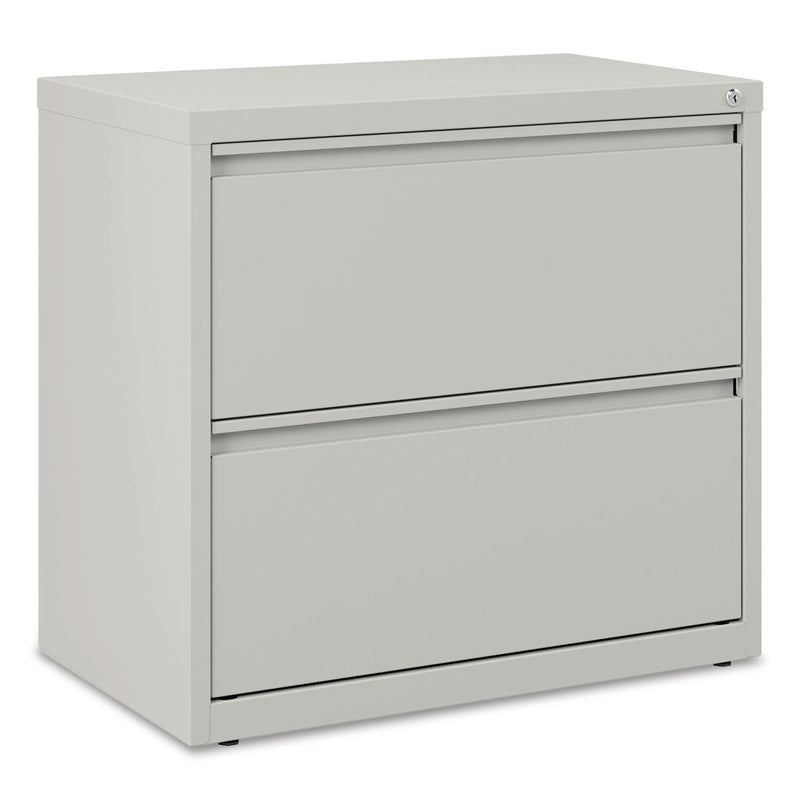 Alera Lateral File, 2 Legal/Letter-Size File Drawers, Light Gray, 30" x 18.63" x 28"